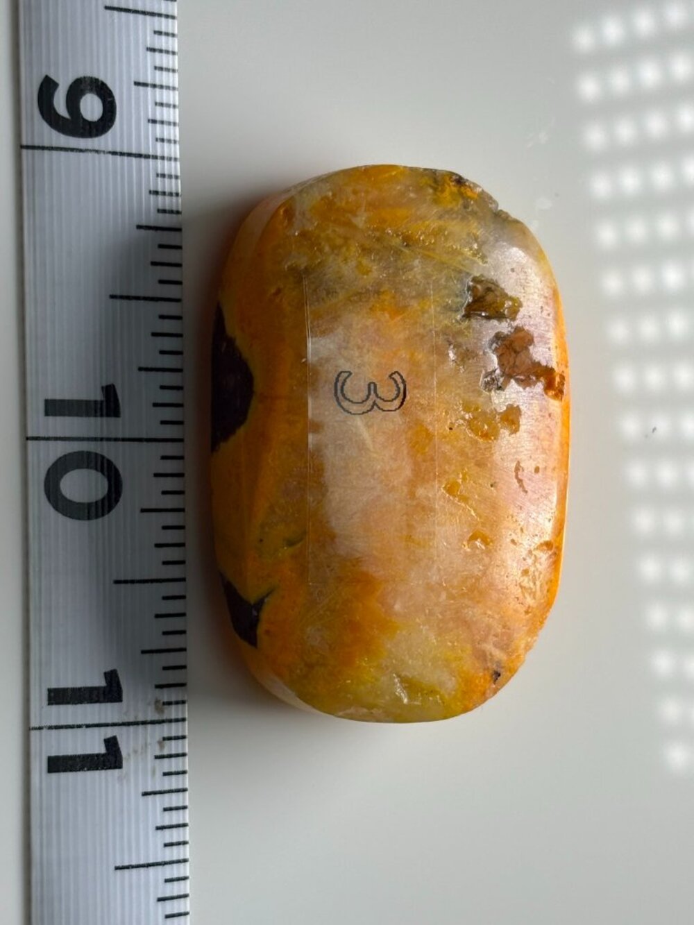 Bumblebee Jasper Polished Freeform Stone #3